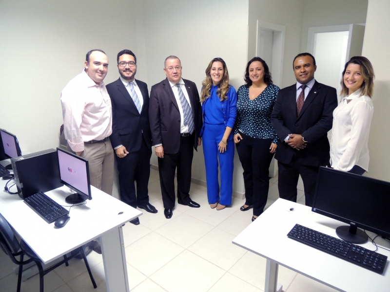 OAB-ES oferece estrutura de ponta para realização de cursos. Foto: Divulgação.
