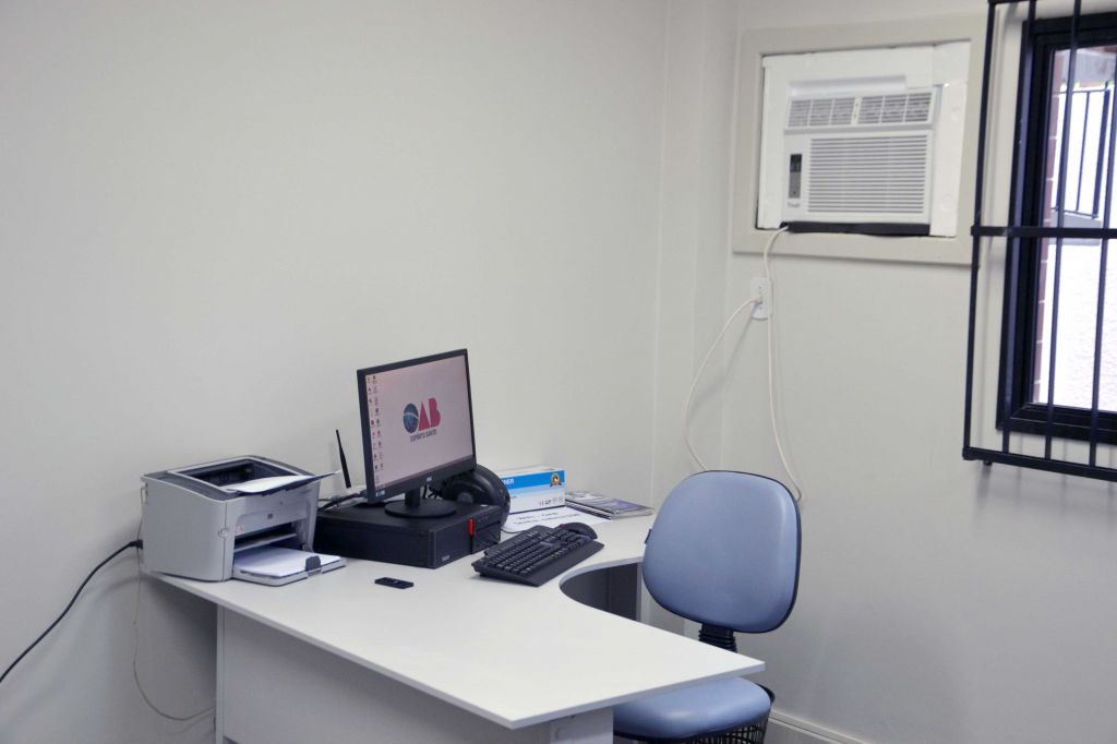 Estrutura da sala de &Aacute;guia Branca. Foto: Divulga&ccedil;&atilde;o.