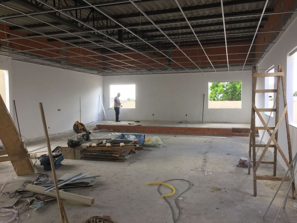 Obras de amplia&ccedil;&atilde;o da Subse&ccedil;&atilde;o de Linhares da OAB-ES. Foto: Divulga&ccedil;&atilde;o. 