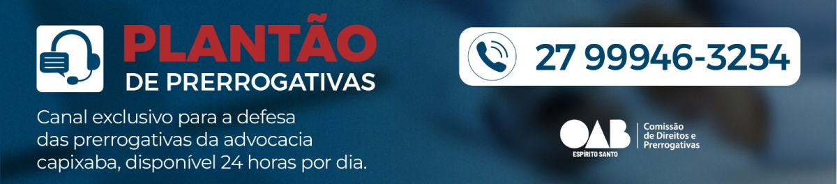 OABES Banner Prerrogativas