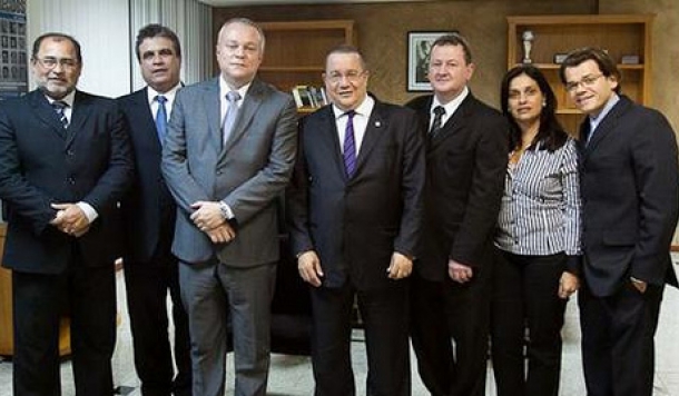 Presidentes da OAB-ES faz avaliação positiva de reunião com presidente eleito do TJES realizada na Seccional nesta segunda