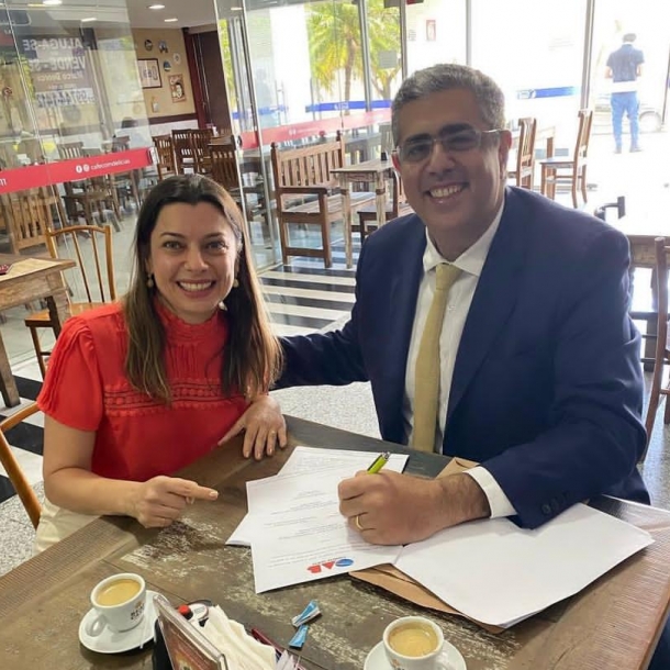 Presidente da OAB-ES assina o contrato para início da obra de construção da sede própria da 1ª Subseção de Colatina