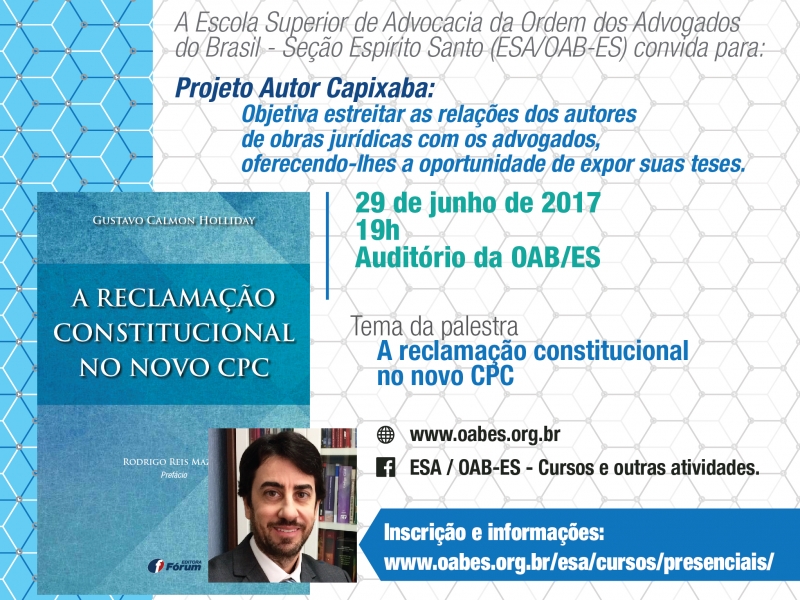 Faça sua inscrição. Foto: Divulgação.