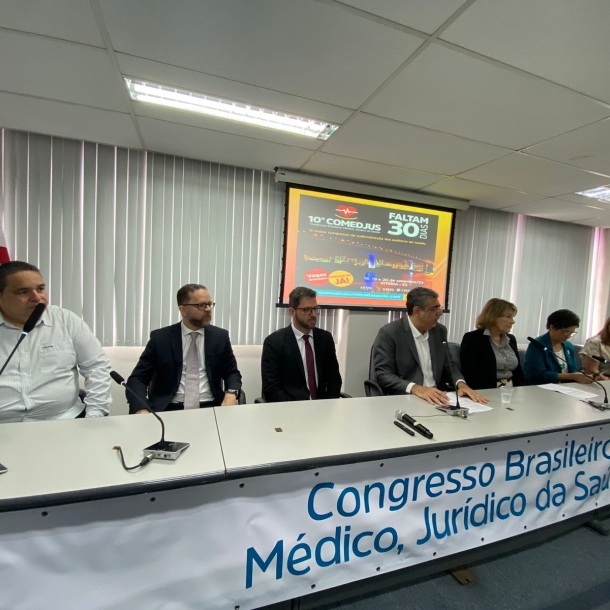 Lançamento da 10ª edição do Congresso Brasileiro Médico Jurídico da Saúde acontece na sede da OAB-ES