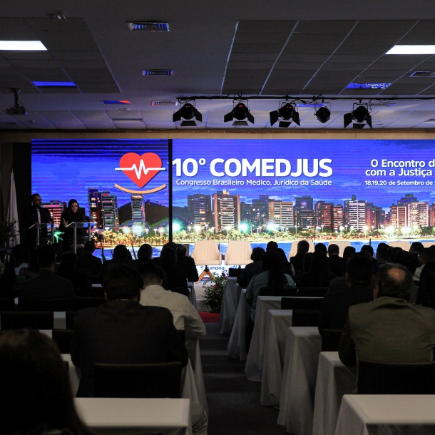 10º Comedjus reúne mais de 500 representantes da área médica e jurídica em Vitória