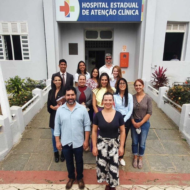 Comissão de Direitos Humanos visita Hospital Estadual de Atenção Clínica