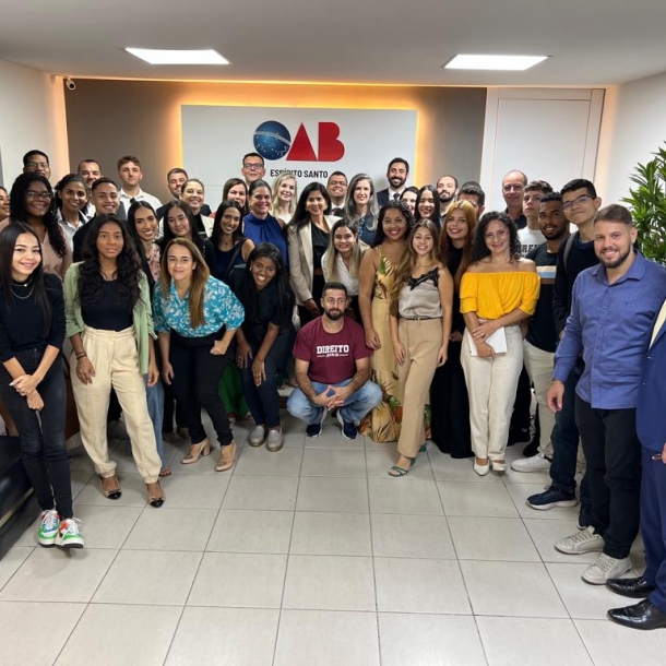 OAB-ES recebe visita técnica de alunos da faculdade Multivix de Vila Velha