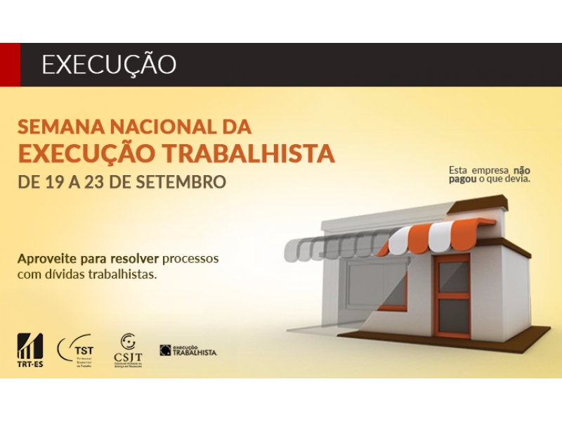 Semana Nacional de Execução. Foto: Divulgação.