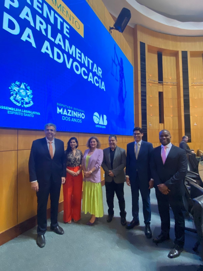 OAB-ES participa de lançamento da Frente Parlamentar da Advocacia
