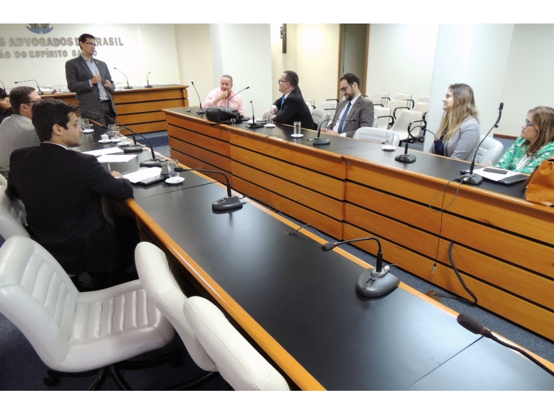 Reunião entre presidentes de Comissões. Foto: Divulgação.