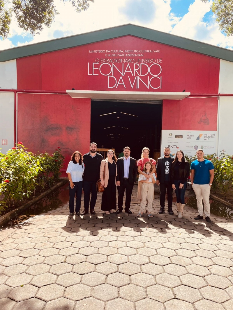 Membros de Comissões da OAB-ES participaram da visita guiada &agrave; exposição “O extraordinário universo de Leonardo Da Vinci”