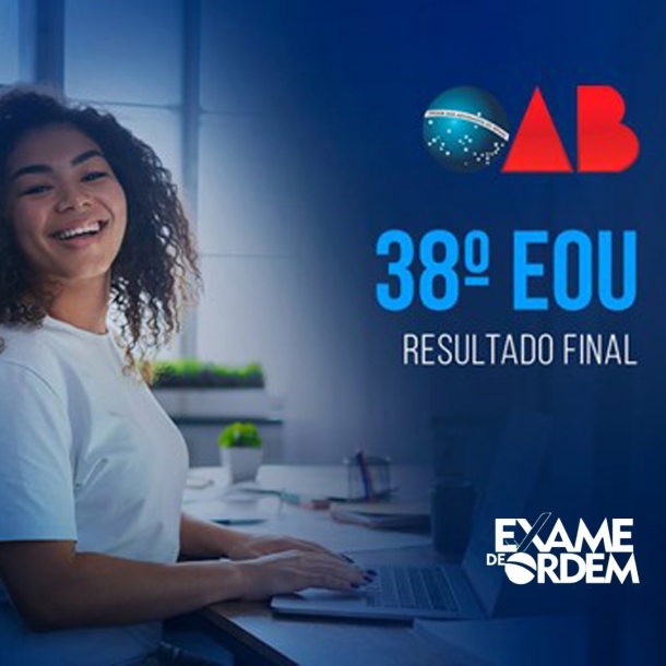 Confira o resultado definitivo da segunda fase do 38º Exame de Ordem Unificado