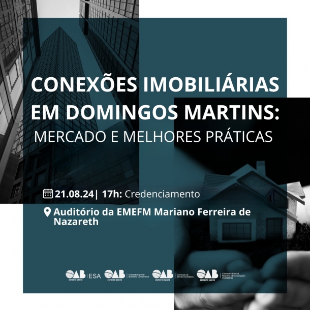 Conexão Imobiliária acontece em Domingos Martins na próxima quarta-feira (21/08)
