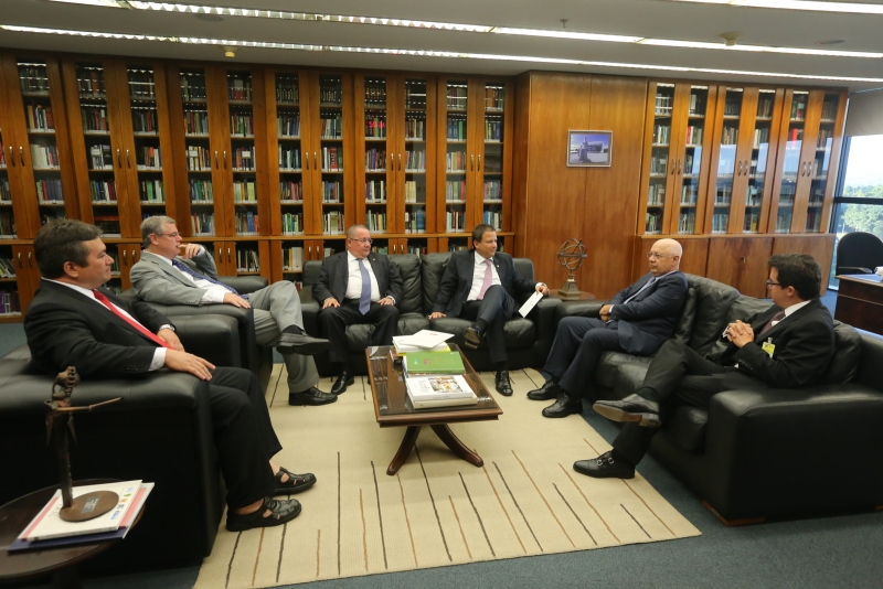 Reunião entre a OAB e o Ministro Teori Zavaski em fevereiro