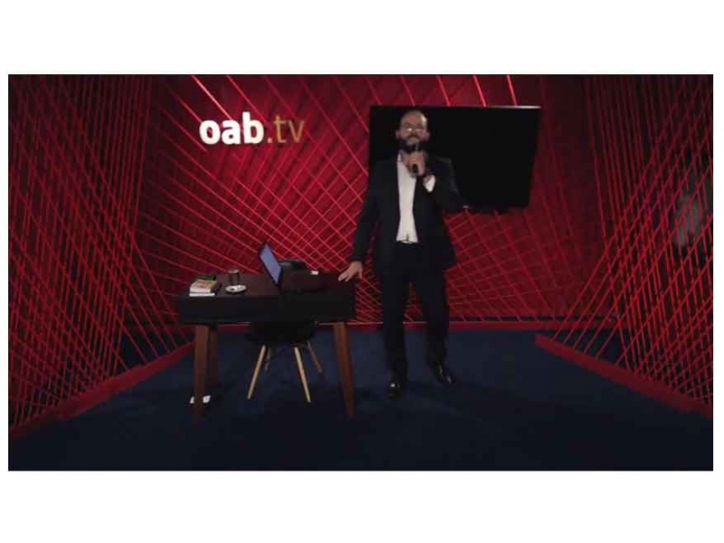 Participe das Transmissões da OAB TV. Foto: Divulgação.