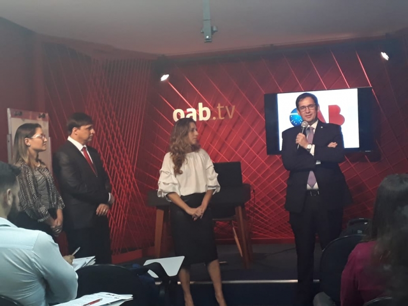 Ricardo Brum disse ser a ESA um dos pilares do trabalho da OAB-ES nos últimos três anos. E utilizou números para argumentar mostrando que em 2015, a Ordem certificava 5.500 alunos e ao final de 2018 serão certificados quase 11 mil alunos.