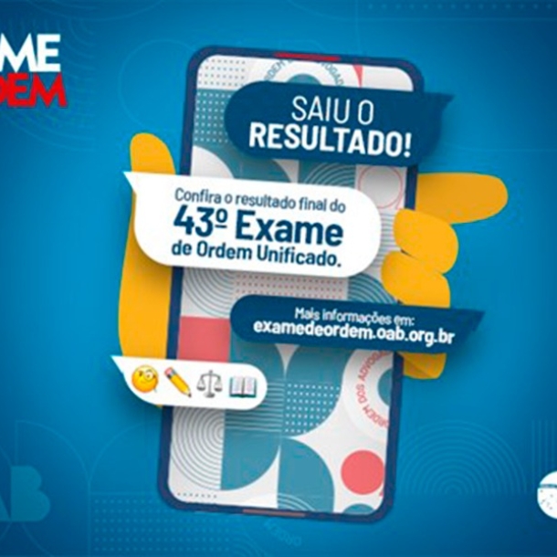 Confira o resultado definitivo do 43º Exame de Ordem Unificado