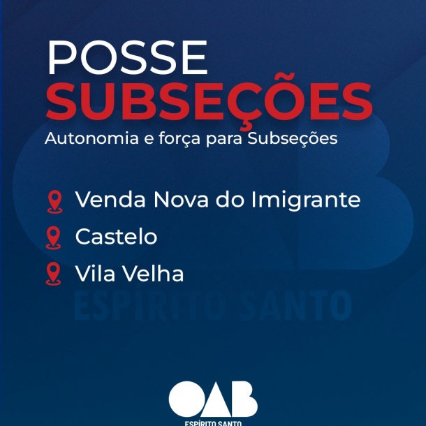 OAB-ES reforça compromisso com autonomia e fortalecimento das Subseções