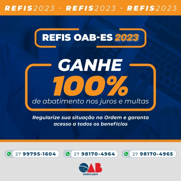 Aproveite o Refis 2023 com possibilidade de abatimento de 100% nos juros e multa