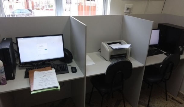 OAB-ES melhora estrutura da advocacia na sala de apoio do Fórum de Santa Teresa