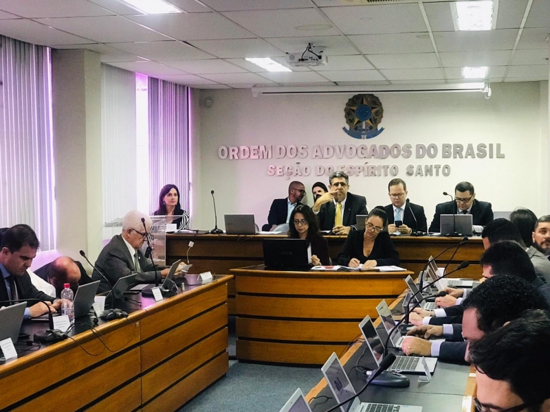 A nota foi aprovada pelo Conselho Seccional da OAB-ES, na manhã desta sexta-feira