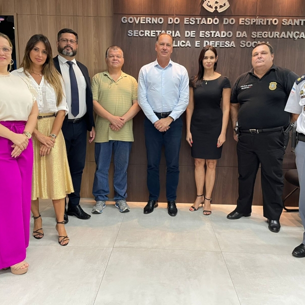 OAB-ES se reúne com a SESP-ES para falar sobre segurança nas escolas, entre outras pautas