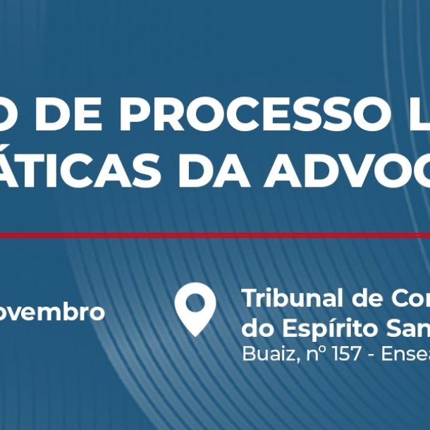 Vitória sedia 1º Congresso de Processo Legislativo e Práticas da Advocacia com dois dias de debates sobre governança, constitucionalidade e atuação institucional