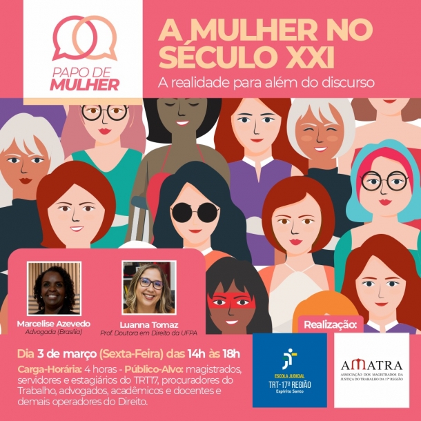 Qual o papel da mulher no século XXI? Um debate aberto a todas e todos no próximo painel da Ejud