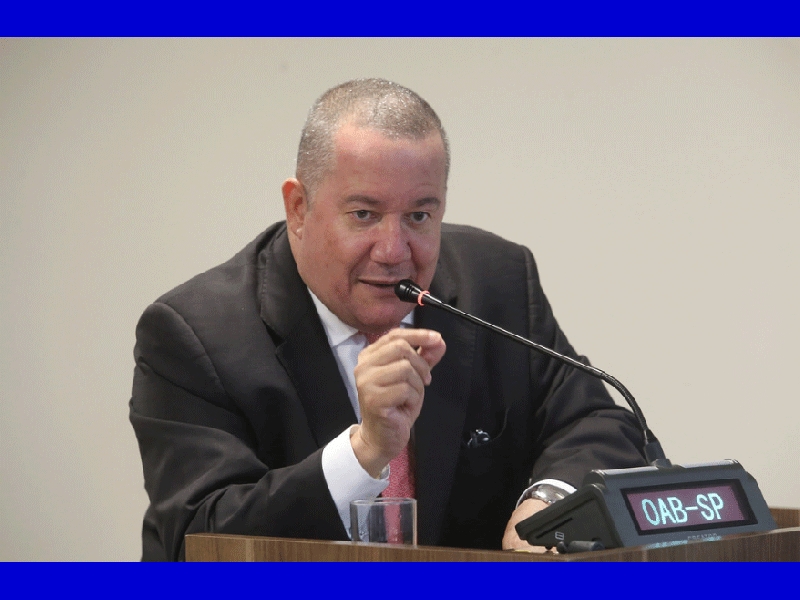 Homero Mafra, presidente da OAB-ES, participou de lançamento do XXIII Encontro Nacional da Advocacia. Foto: Divulgação OAB-SP.