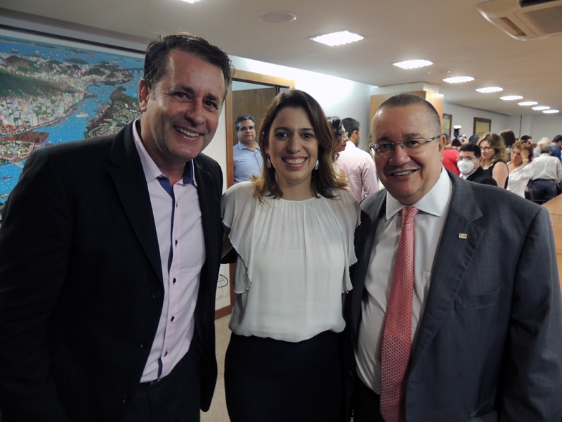 Luciano Rezende, Nara Borgo e Homero Mafra. Foto: Divulgação.