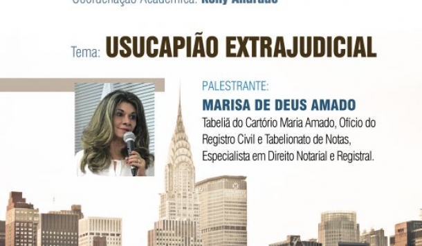 ESA e Subseção de Cariacica promovem curso "Usucapião Extrajudicial" nesta segunda-feira (04)