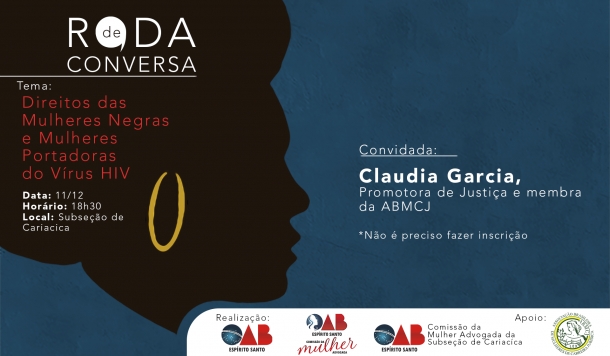 Roda de Conversa em Cariacica vai debater violência contra a mulher negra e a mulher com AIDS
