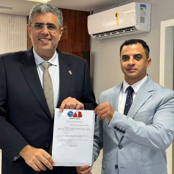 Jabez Jayme Fabricio Pinto é o novo diretor acadêmico da ESA-ES