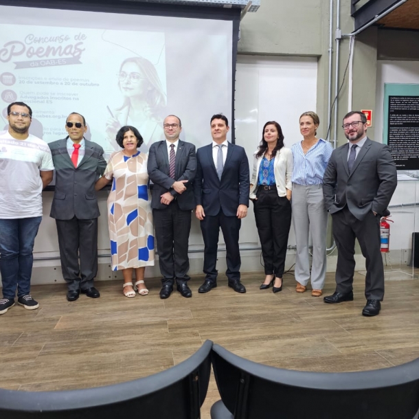 OAB-ES premia finalistas do III Concurso de Poemas sobre Inteligência Artificial