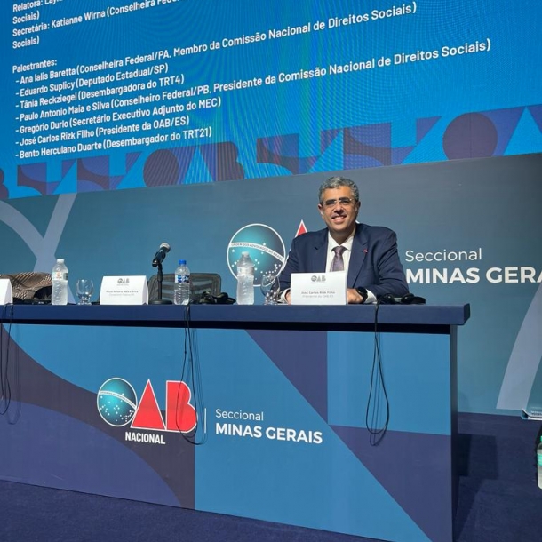 Presidente da Seccional Espírito Santo fala sobre Vínculo de Emprego e os Escritórios de Advocacia na 24ª Conferência Nacional da OAB