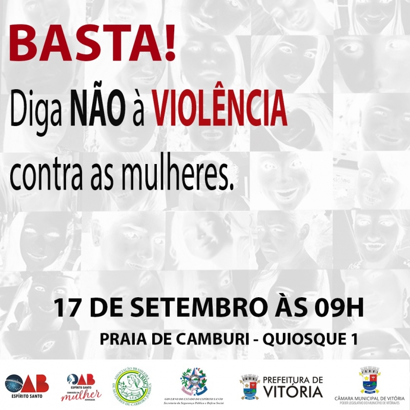 OAB-ES participará de caminhada contra o feminicídio.