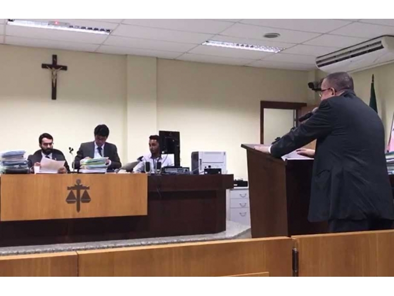 Presidente da OAB-ES, Homero Mafra protestou contra Censura na Turma Recursal Norte. Foto: Divulgação.