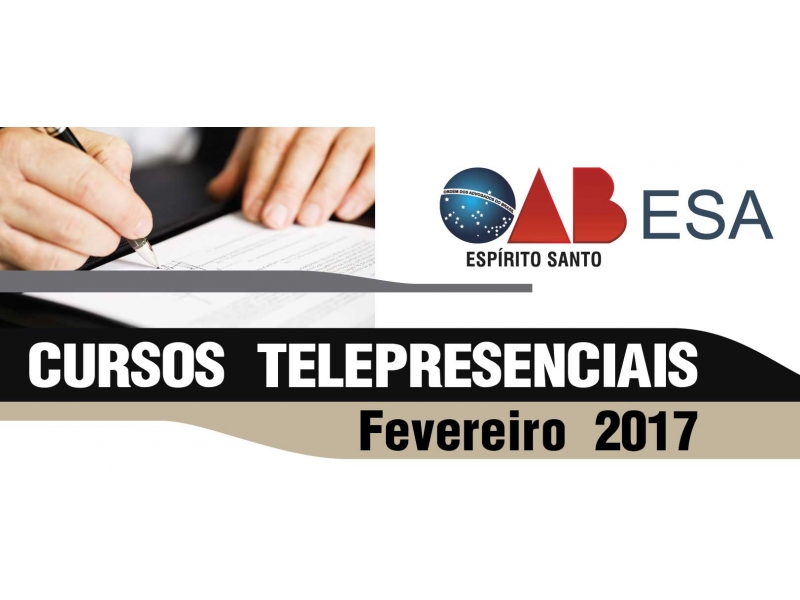 Cursos telepresenciais da ESA. Foto: Divulgação.